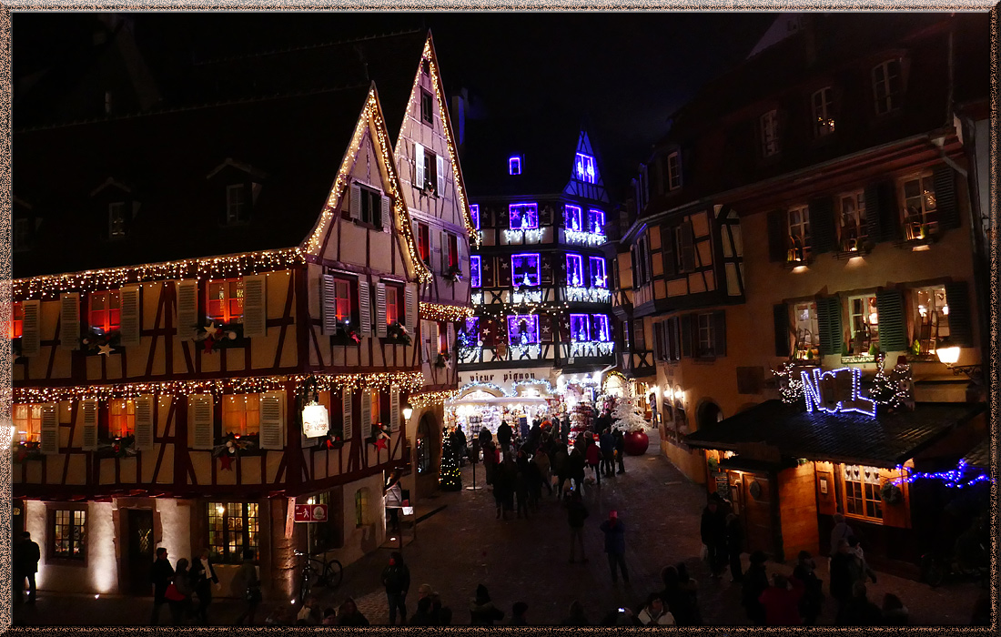 Colmarà Noël, quartier des Tanneurs