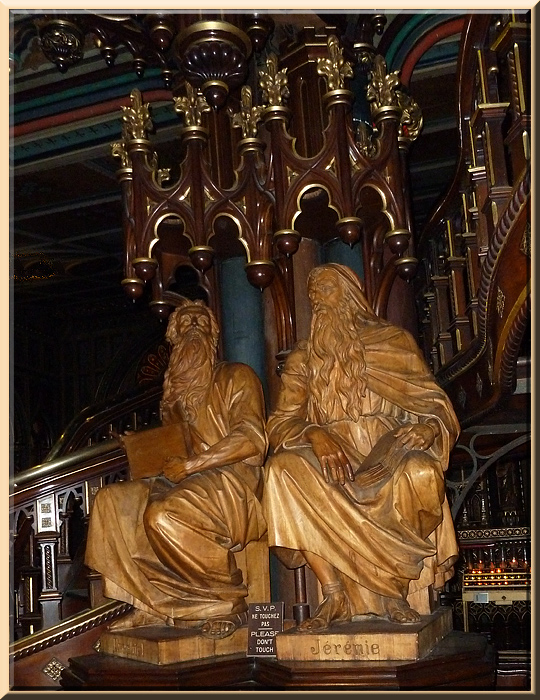 Basilique Notre-Dame de Montréal, chaire